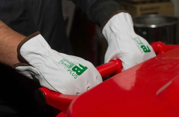 Guante de piel mecánico y térmico calor 160IBSZ