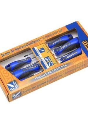 JUEGO DESTORNILLADORES 6 PIEZAS ALYCO