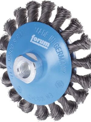 CEPILLO ALAMBRE CONICO TRENZADO 100/M14 FORUM 4236705010
