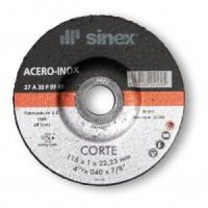 DISCO CORTE A/INOX EH SINEX