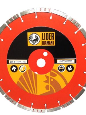DISCO DIAMANTE C/HUMEDO 300 MM.
