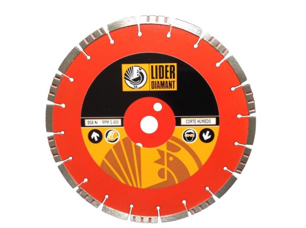 DISCO DIAMANTE C/HUMEDO 300 MM.