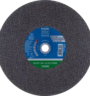 DISCO CORTE PIEDRA 80 EHT C24R SG 22,23 300 X 4,0 MM