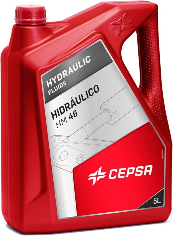 ACEITE CEPSA HIDRAULICO HM-46, BOTE 5 LTS ACEITE CEPSA HIDRAULICO HM-46, BOTE 5 LTS