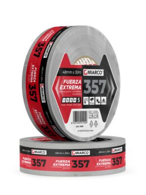 CINTA AMERICANA 357 PLATA 50 MM X 30 M