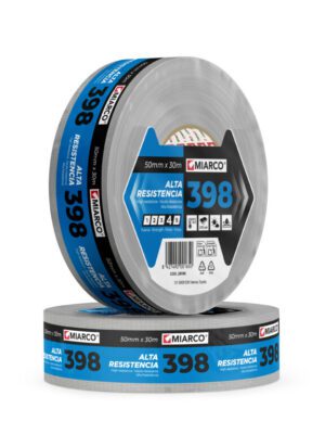 CINTA AMERICANA 398 PLATA PVC 50 MM  X 10 M