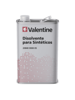 DISOLVENTE VALENTINE, LATA 5 LTS