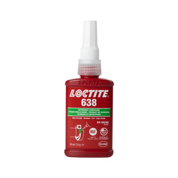 LOCTITE 638 ADHESIVO RETENEDOR, BOTE 50 ML