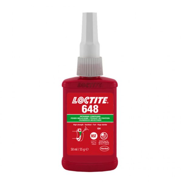 LOCTITE 648 ADHESIVO RETENEDOR, BOTE 50 ML