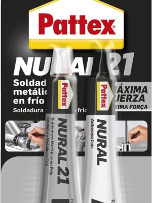 PEGAMENTO NURAL-21 22 ML. SOLDADURA EN FRIO - MAXIMA FUERZA