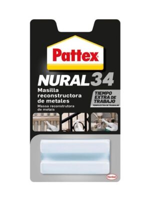 PEGAMENTO NURAL-34 50 GRS. MASILLA RECONSTRUCTORA DE METALES