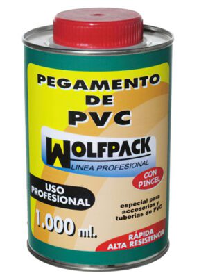 PEGAMENTO PARA PVC, BOTE 1 LT