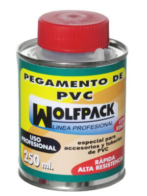 PEGAMENTO PARA PVC, 250ML CON PINCEL PEGAMENTO PARA PVC, 250ML CON PINCEL