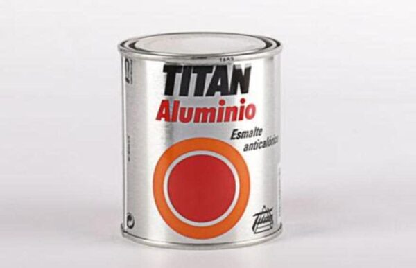 PINTURA ANTICALORICA TITAN, 750 ML ALUMINIO