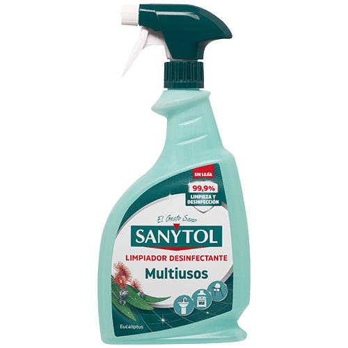 DESINFECTANTE CON PISTOLA MULTIUSOS SANYTOL, 750 ML
