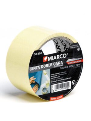 CINTA ADHESIVA DOBLE CARA DC-850 DE 38 X 50 MTS.