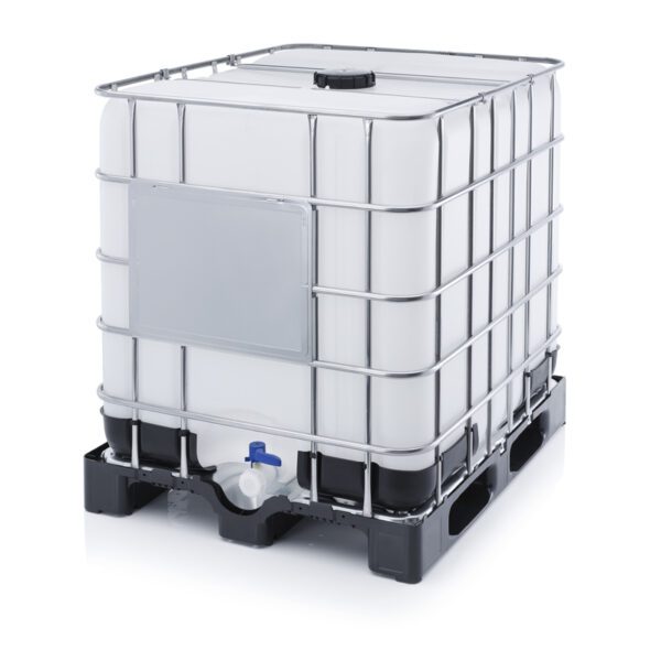 BIDON ENJAULADO 1.000 L. (RECICLADO)