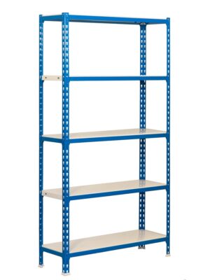 ESTANTERIA METALICA 5 PANELES 1850 X 900 X 300 REF.393B