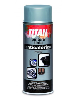 PINTURA SPRAY ANTICALORICA TITAN, 400 ML
