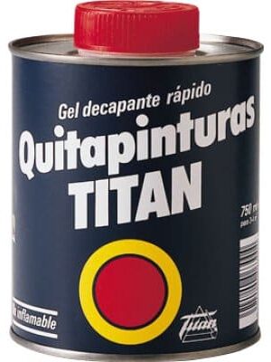 QUITAPINTURAS TITAN, BOTE 750 ML