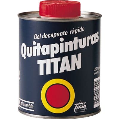 QUITAPINTURAS TITAN, BOTE 750 ML