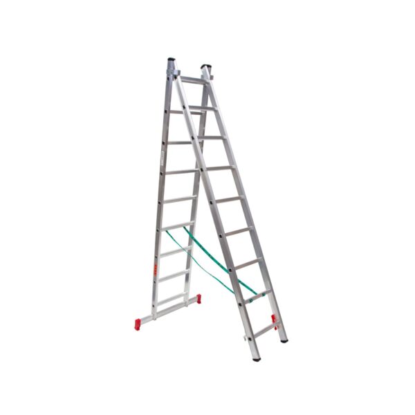 ESCALERA ALUMINIO PROF. 2 TRAMOS CONVERTIBLE