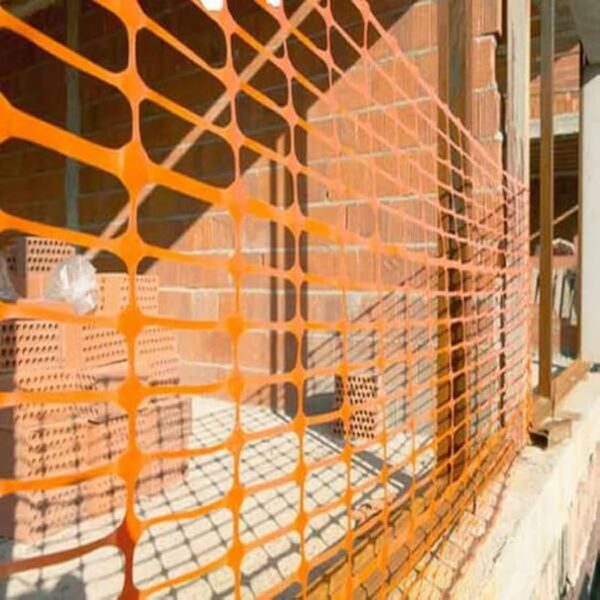 MALLA SEÑALIZACION OBRA, ROLLO 50 MTS X 1 MT.ANCHO NARANJA