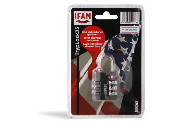 CANDADO COMBINACION TRIPLOCK 35 COD. 000677