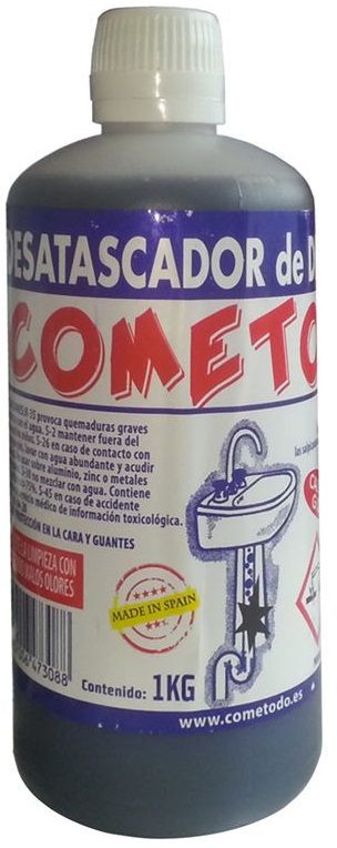 DESATASCADOR LIQUIDO TUBERIAS 2 KGS DESATASCADOR LIQUIDO TUBERIAS 2 KGS