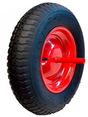 RUEDA PARA CARRETILLA 3,5 X 8 CON EJE 107/360