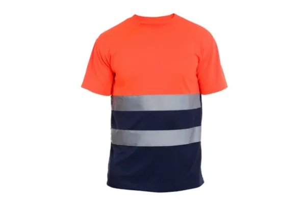 CAMISETA LIGERA COMBINADA ALTA VISIBILIDAD MANGA CORTA HILL