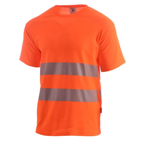 CAMISETA MANGA CORTA MONOCOLOR ALTA VISIBILIDAD FUNK
