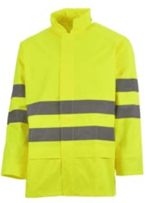 CAZADORA DE LLUVIA MONOCOLOR ALTA VISIBILIDAD DANCE