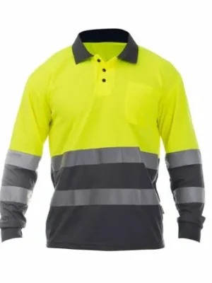 POLO ALTA VISIBILIDAD MANGA LARGA OCEAN
