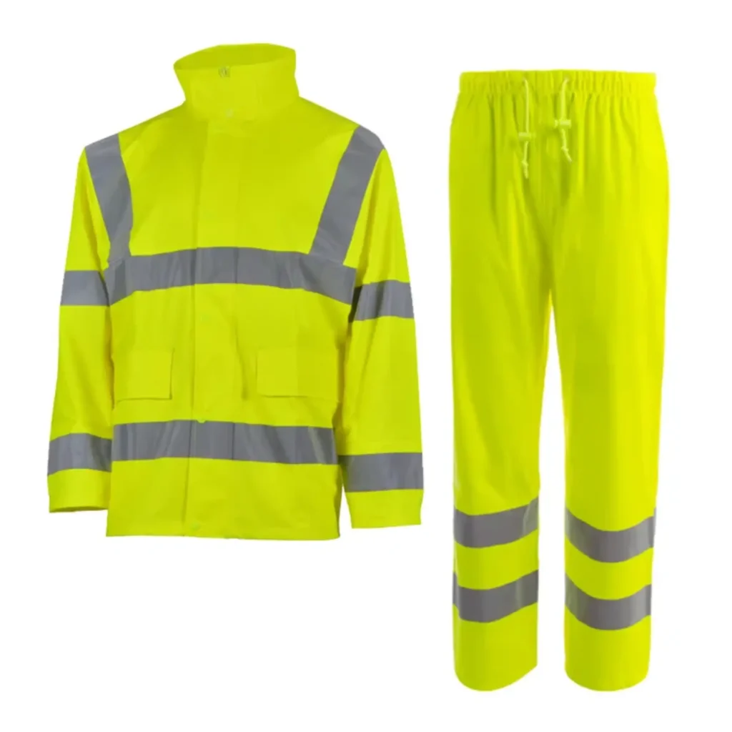 TRAJE LLUVIA LLUVIA MONOCOLOR ALTA VISIBILIDAD OCTOPUS