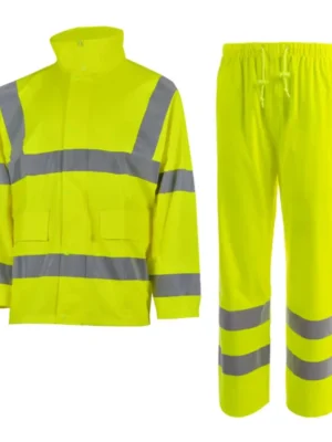 CAZADORA LLUVIA MONOCOLOR ALTA VISIBILIDAD OCTOPUS