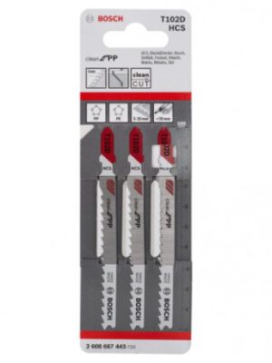 HOJA DE SIERRA SABLE PARA MADERA CON METAL, PAQ. 5 UN