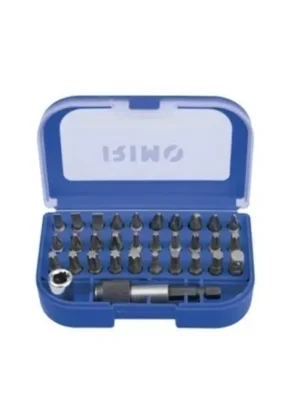 JUEGO PUNTA 1/4" CON PORTAPUNTAS MAGNETICO 32 PZAS.