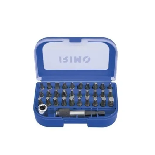 JUEGO PUNTA 1/4" CON PORTAPUNTAS MAGNETICO 32 PZAS.