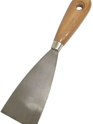 ESPATULA MANGO MADERA DE 100 MM