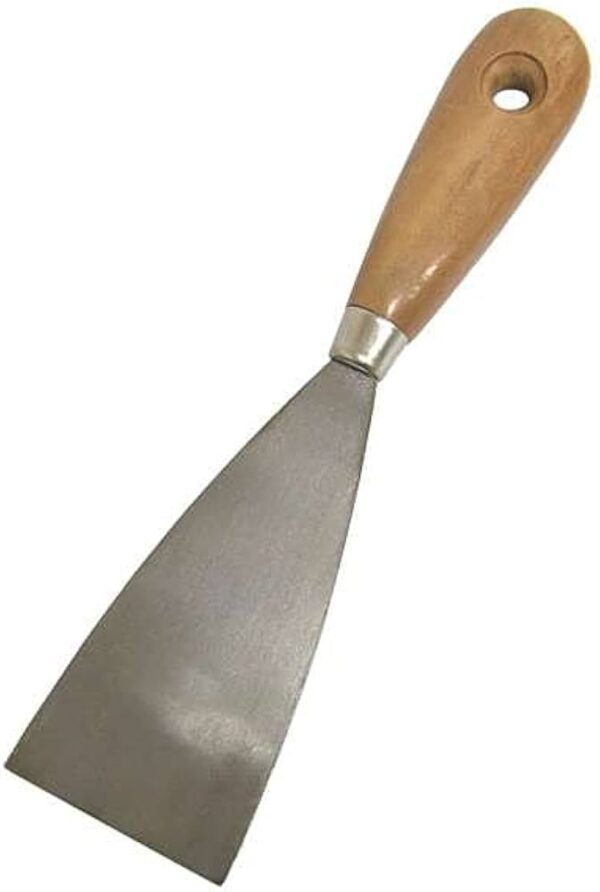 ESPATULA MANGO MADERA DE 100 MM