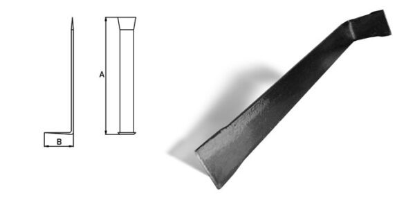 RASQUETA ANGULAR HIERRO