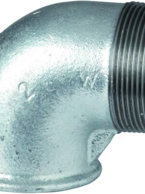 CODO GALVANIZADO MACHO-HEMBRA