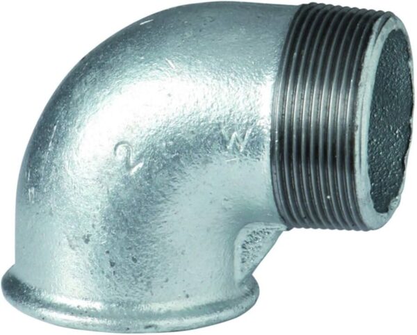CODO GALVANIZADO MACHO-HEMBRA