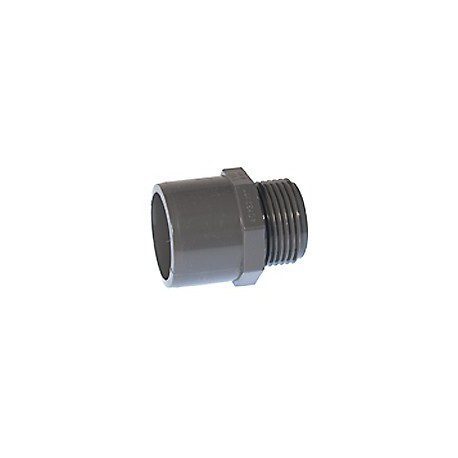 CONECTOR MACHO PVC