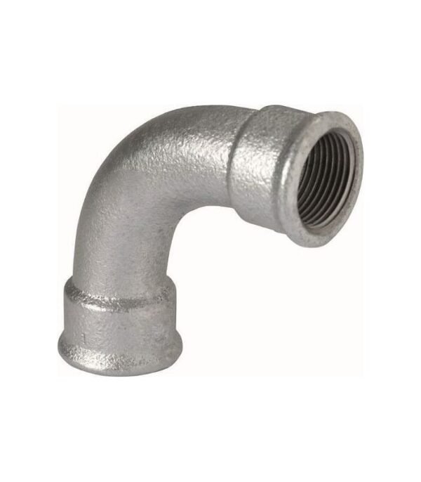 CURVA GALVANIZADA 90º HEMBRA